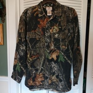 Mossy Oak Camo Flannel Button Up